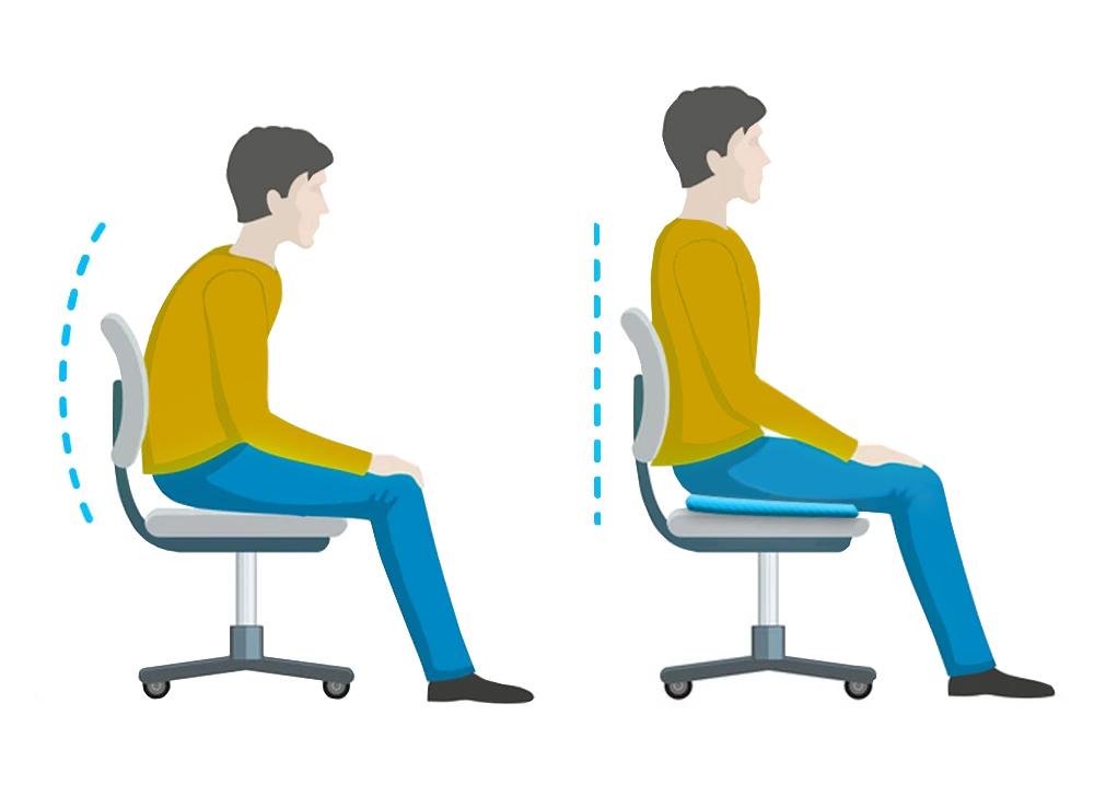 posture seat cushion, office chair posture ergonomic, circulation cushion pressure